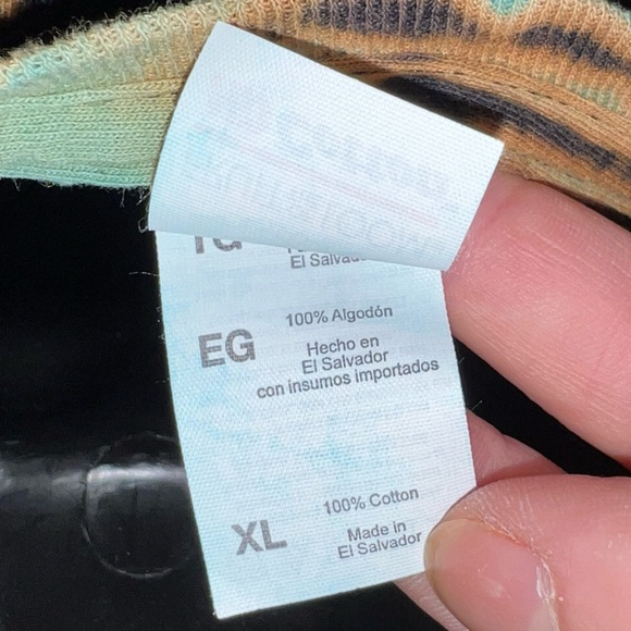 New Public Menace Colorful Reverse Tie-Dye Graphic Tee Size XL - Picture 13 of 13